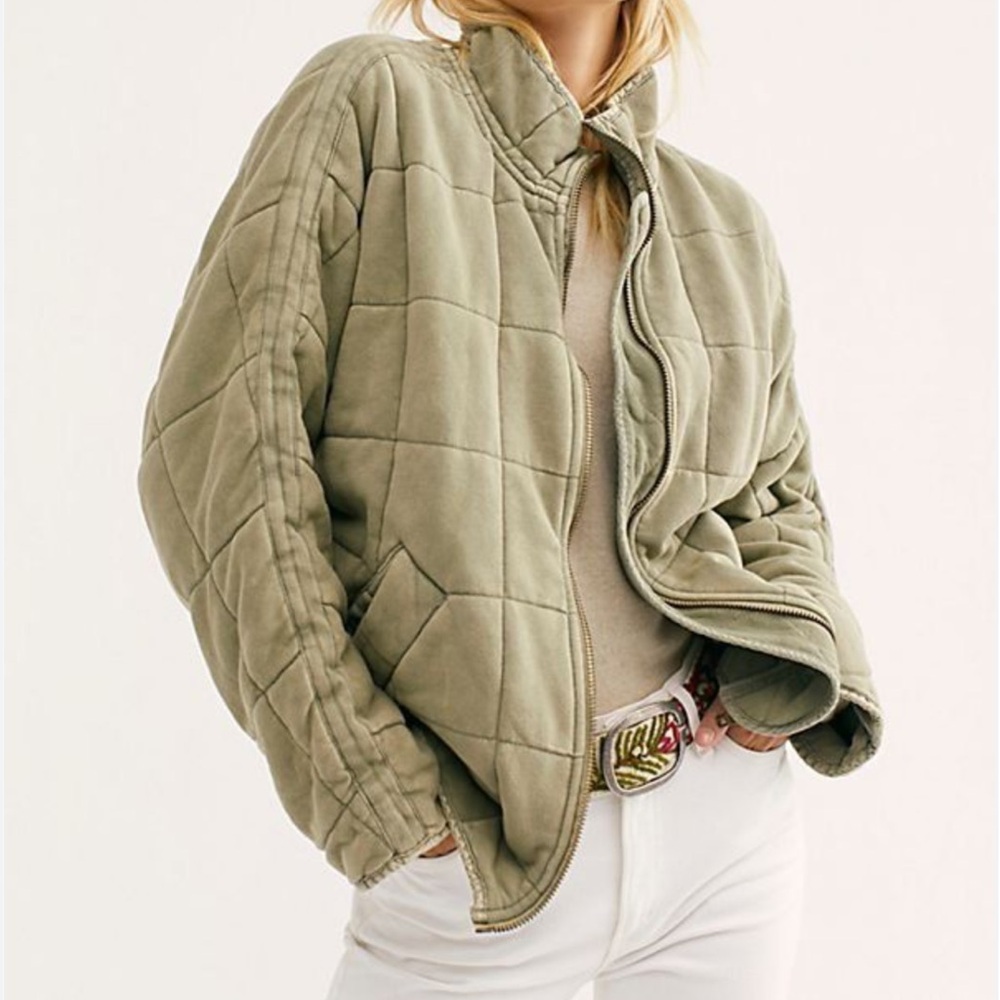 Free People Dolman quilted jacket